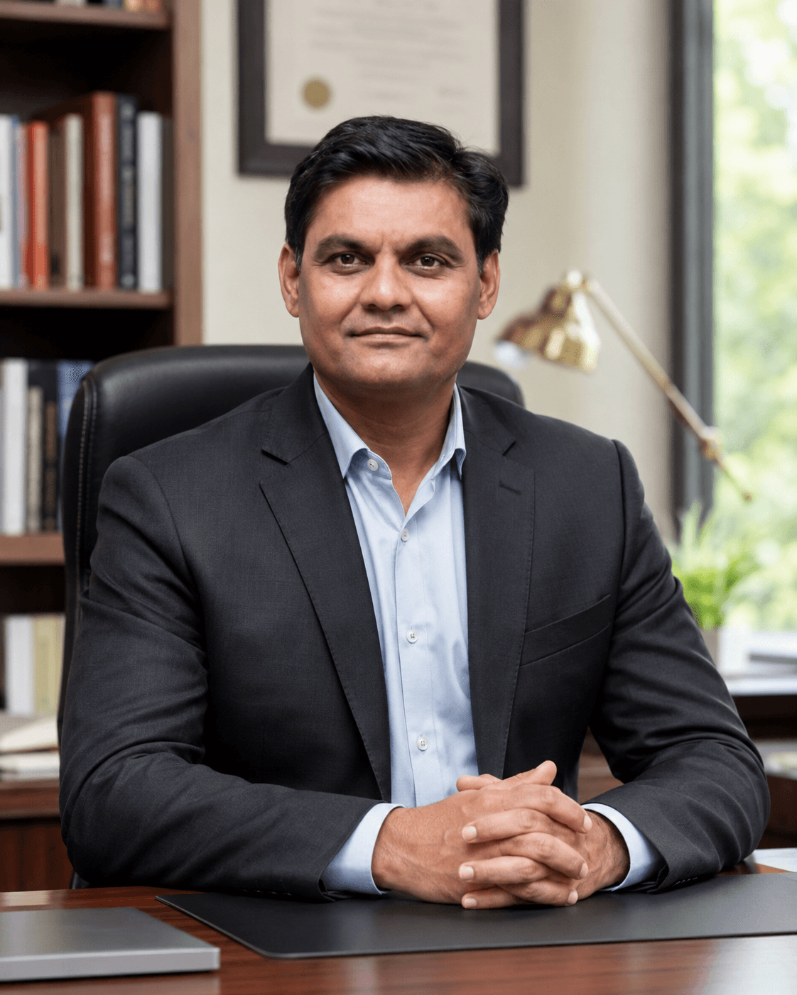 Kanti Madhani — first-generation Indian industrialist and Managing Director, Laksh Finechem